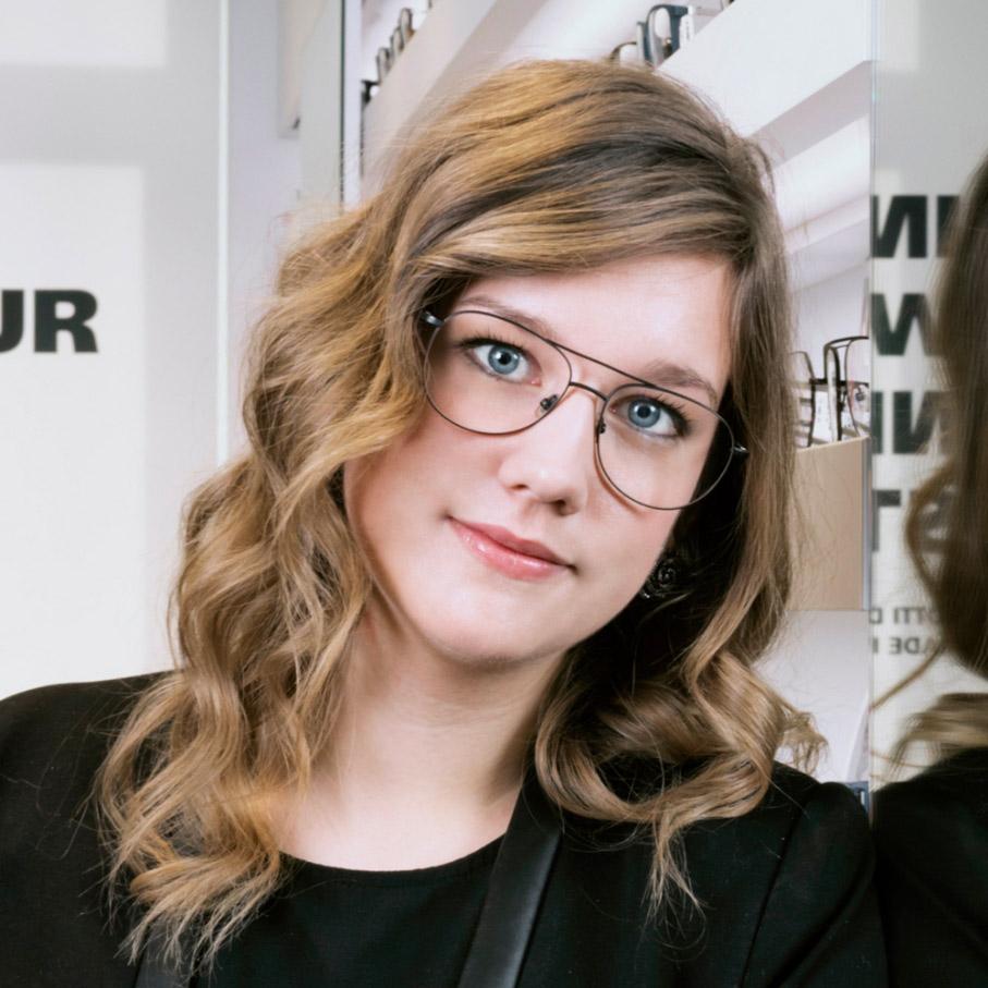 Valérie Borloz, opticienne