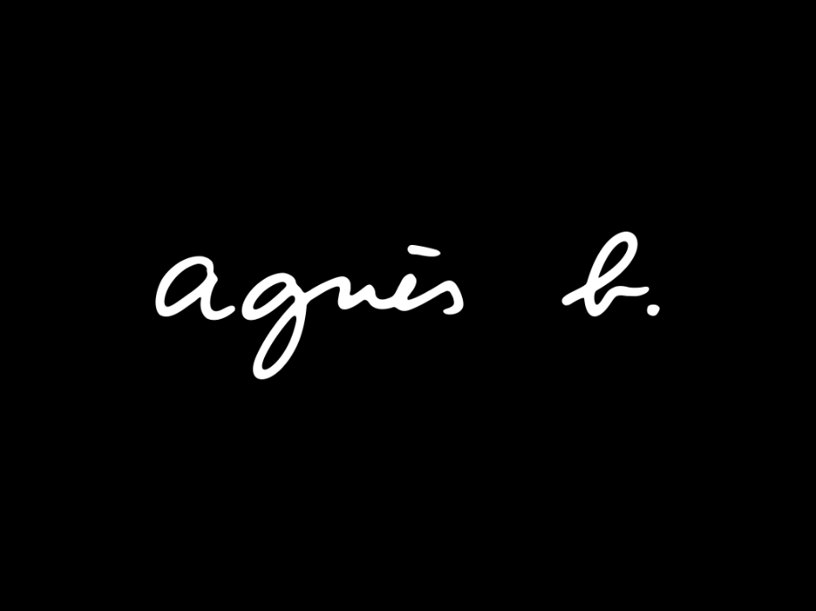 Logo de la marque agnès b.