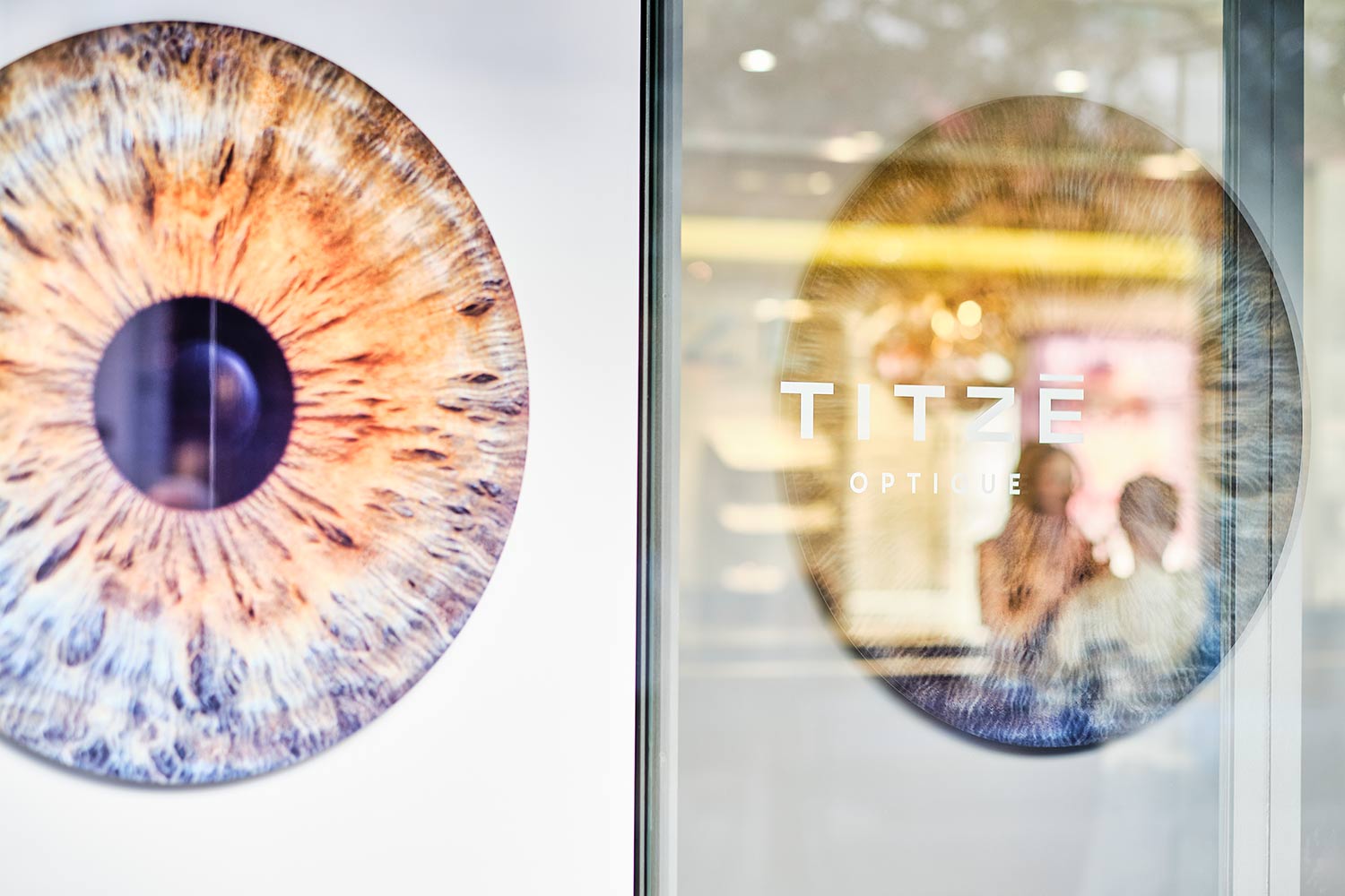 Titzé Optique vitrine